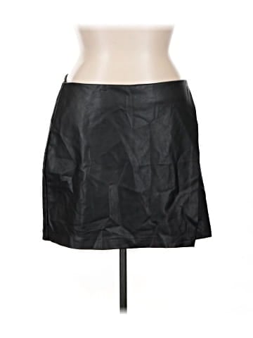 Old Navy Faux Leather Skirt (view 1)