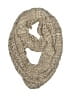Contempo 100% Acrylic Ivory Tan Scarf One size - photo 1