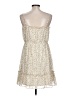 Lush 100% Polyester Floral Ivory Cocktail Dress Size L - photo 2