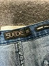 Suede 100% Cotton Hearts Blue Jeans Size 29 waist - photo 7
