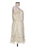 Lush 100% Polyester Floral Ivory Cocktail Dress Size L - photo 4