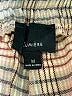 Lumiere Plaid Brown Tan Cargo Pants Size M - photo 7