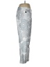 Lisette-L Paisley Silver Casual Pants Size L - photo 4