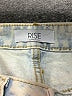 rise 100% Cotton Blue Denim Shorts Size 7 - photo 3