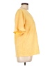 Bibi Yellow Short Sleeve Top Size L - photo 4
