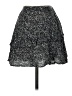 Japna 100% Rayon Stars Black Formal Skirt Size XS - photo 1