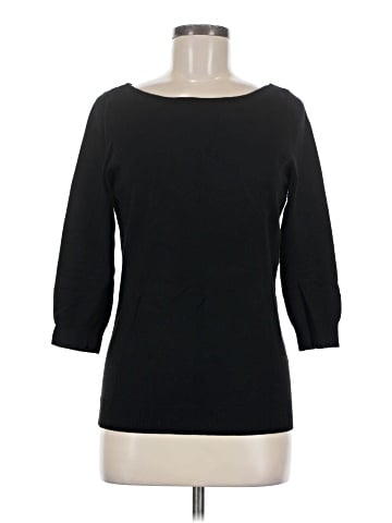 White House Black Market 3/4 Sleeve T-Shirt (view 1)