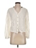 Lefties Ivory Long Sleeve Blouse Size S - photo 1