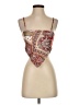 Shein Red Sleeveless Blouse Size 4 - photo 1