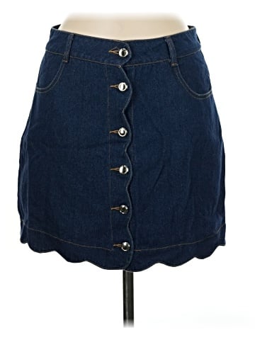 Cupshe Denim Skirt (view 1)