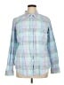 L.L.Bean Checkered-gingham Blue Long Sleeve Button-Down Shirt Size 1X - photo 1