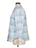 L.L.Bean Checkered-gingham Blue Long Sleeve Button-Down Shirt Size 1X - photo 5