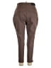 Dear Scarlett Solid Brown Active Pants Size 1X - photo 2