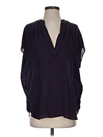 Vince. 3/4 Sleeve Silk Top (view 1)