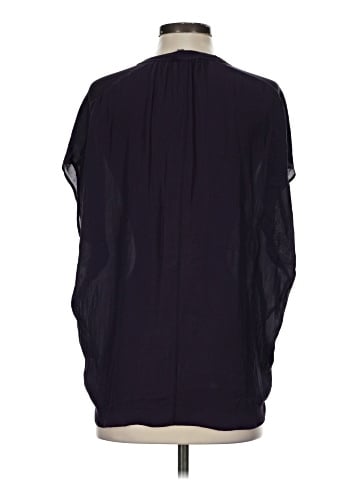 Vince. 3/4 Sleeve Silk Top (view 2)