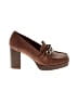 White Mountain Brown Heels Size 10 - photo 1