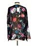 Robert Graham 100% Viscose Floral Black 3/4 Sleeve Blouse Size XS - photo 2