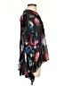 Robert Graham 100% Viscose Floral Black 3/4 Sleeve Blouse Size XS - photo 4