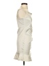 DAZY Solid Ivory Cocktail Dress Size S - photo 4