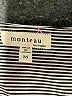 Monteau Chevron-herringbone Gray Casual Dress Size M - photo 7