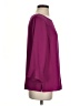 Talbots 100% Polyester Burgundy 3/4 Sleeve Top Size S - photo 4
