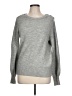 Crown & Ivy Solid Gray Pullover Sweater Size L - photo 1