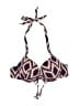 H&M Print Brown Burgundy Swimsuit Top Size Sm (34A) - photo 1