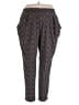 French Laundry Print Brown Casual Pants Size 2X - photo 1
