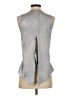 Express 100% Polyester Silver Sleeveless Top Size XS - photo 2