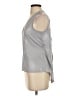 Express 100% Polyester Silver Sleeveless Top Size XS - photo 5