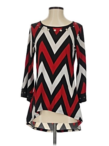 Calessa 3/4 Sleeve Blouse (view 1)