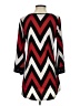Calessa Chevron-herringbone Red 3/4 Sleeve Blouse Size S - photo 2