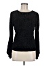Eclair Black Long Sleeve Top Size M - photo 1