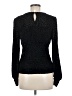 Eclair Black Long Sleeve Top Size M - photo 2