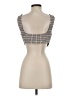 Majorelle Brown Sleeveless Blouse Size S - photo 2
