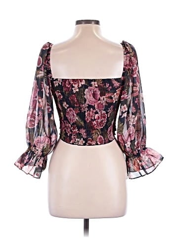 Mia Joy 3/4 Sleeve Blouse (view 2)