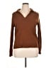 Theory 100% Cashmere Brown Cashmere Pullover Sweater Size XL - photo 1