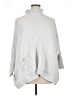 Ann Taylor LOFT Silver Poncho Size XL - photo 1