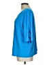 Clara Sun Woo Blue 3/4 Sleeve Top Size L - photo 5