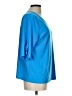 Clara Sun Woo Blue 3/4 Sleeve Top Size L - photo 4