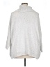 Ann Taylor LOFT Silver Poncho Size XL - photo 2