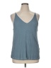 H&M 100% Polyester Teal Sleeveless Top Size XL - photo 1