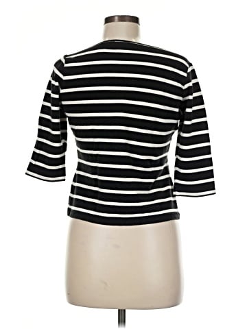 Liz Claiborne 3/4 Sleeve T-Shirt (view 2)