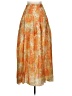 Vince. Tie-dye Orange Casual Skirt Size XS - photo 2