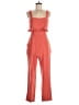 BCBGeneration Solid Orange Jumpsuit Size 6 - photo 1