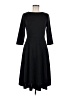 Rumia Solid Black Casual Dress Size M - photo 1