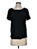 Joe Fresh Black Short Sleeve Top Size S - photo 1