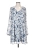 BCBGeneration Paisley Blue Casual Dress Size S - photo 1
