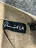 Parrish LA 100% Cashmerette Brown Pullover Sweater Size M - photo 7