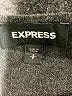 Express Solid Gray Casual Dress Size S - photo 7